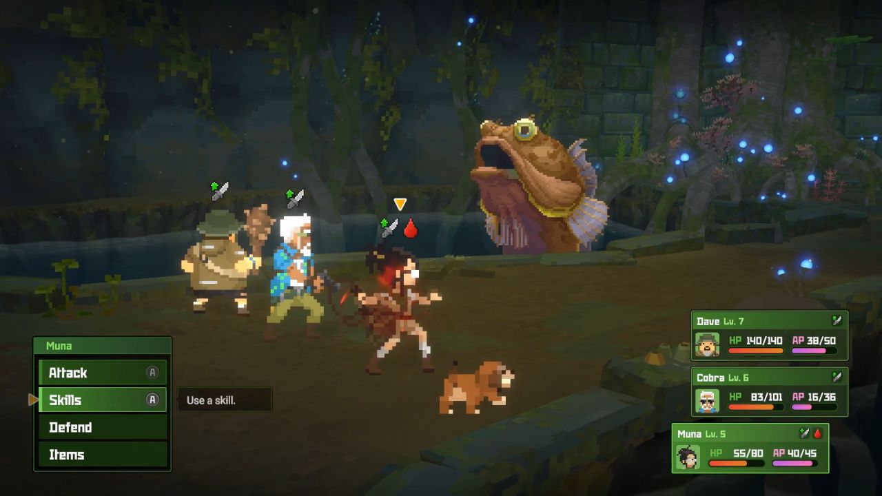 DAVE THE DIVER - In the Jungle Content Pack JRPG Combat