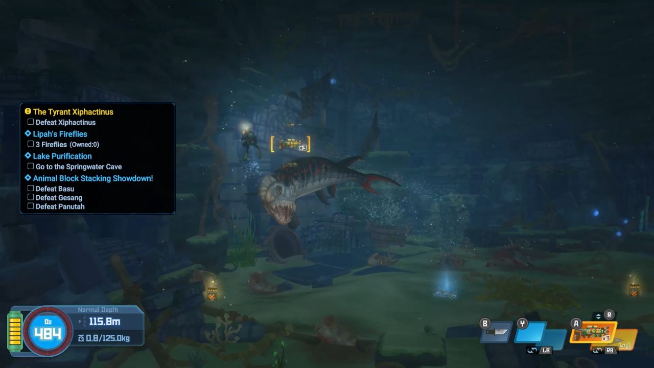 DAVE THE DIVER - In the Jungle Content Pack Tyrant Xiphactinus Boss