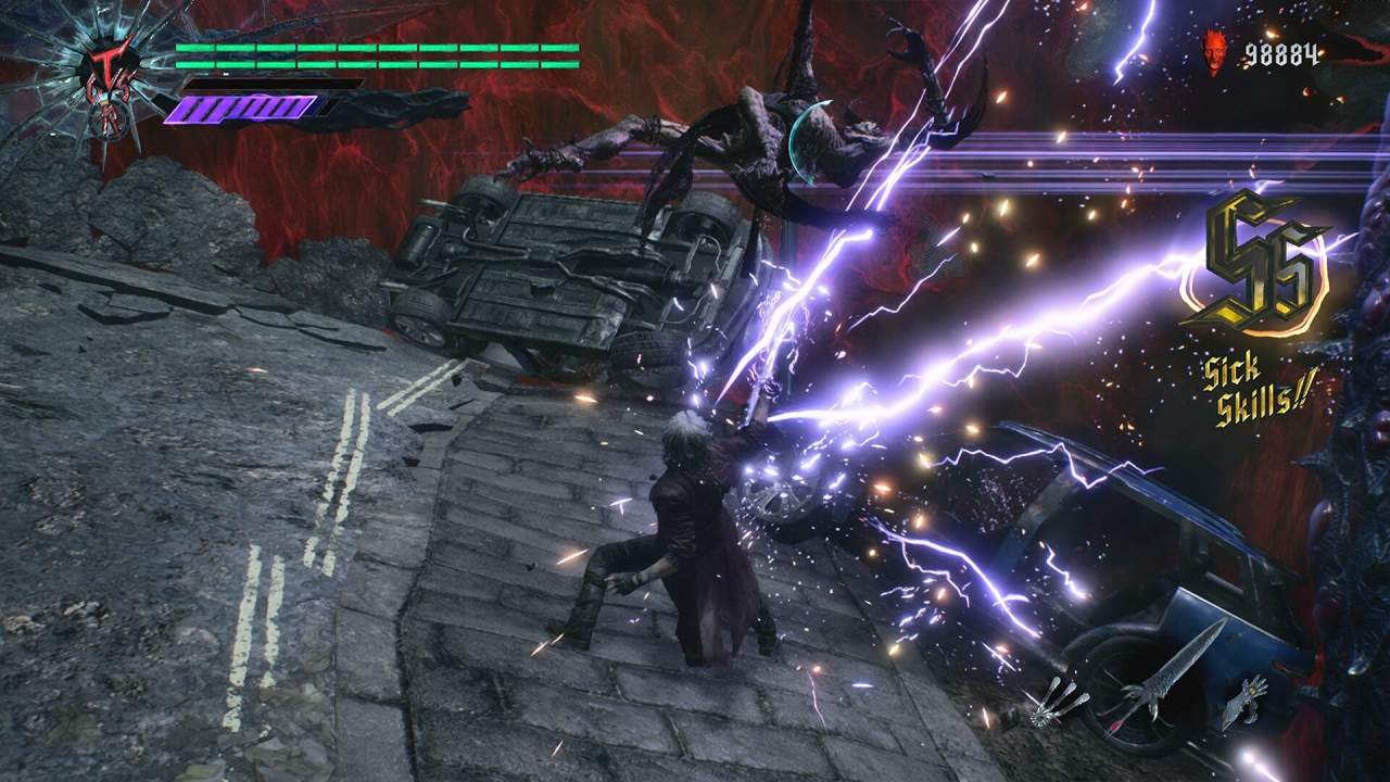Devil May Cry 5 Devil Hunter Edition Sick Skills SS Rank