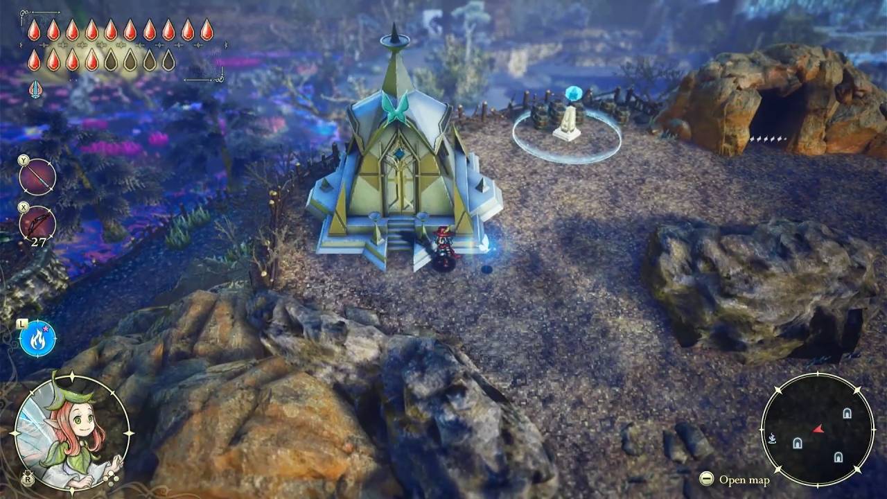The Adventures of Elliot: The Millennium Tales Guide Faie Fire Spell Location