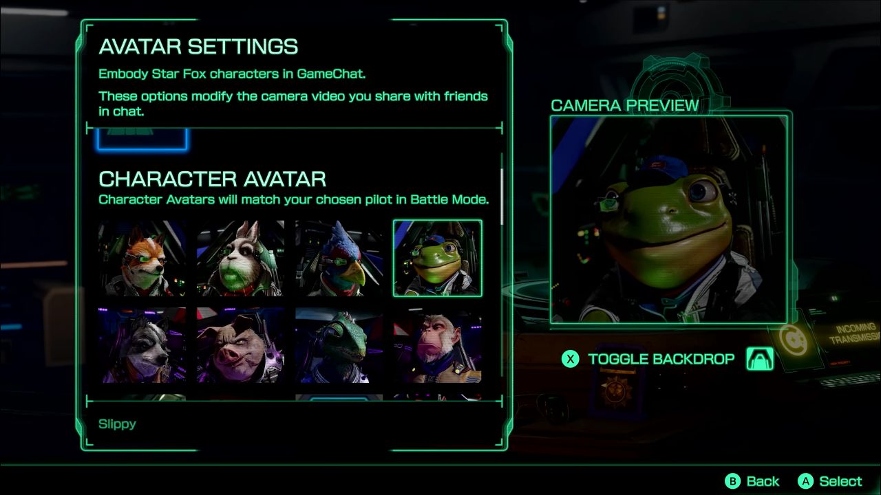 Star Fox Beginner's Guide Slippy Character Avatar