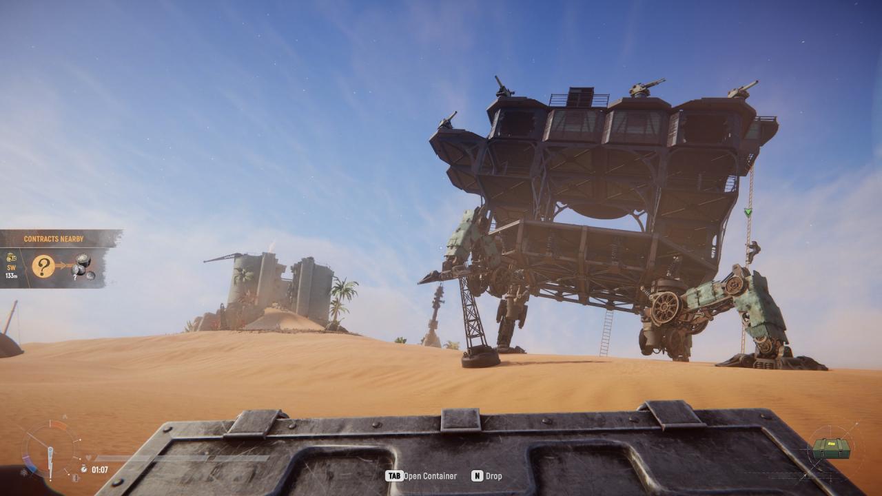 SAND: Raiders of Sophie Giant Mechanical Trampler