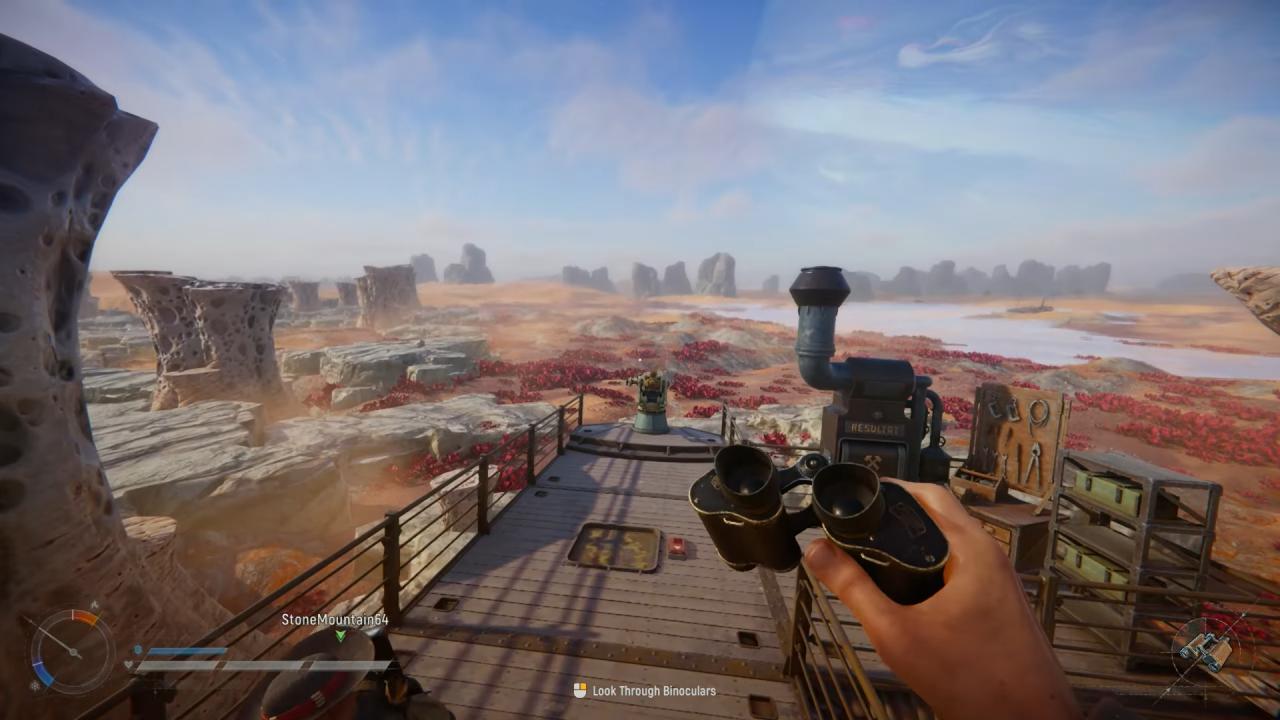 SAND: Raiders of Sophie Binocular View