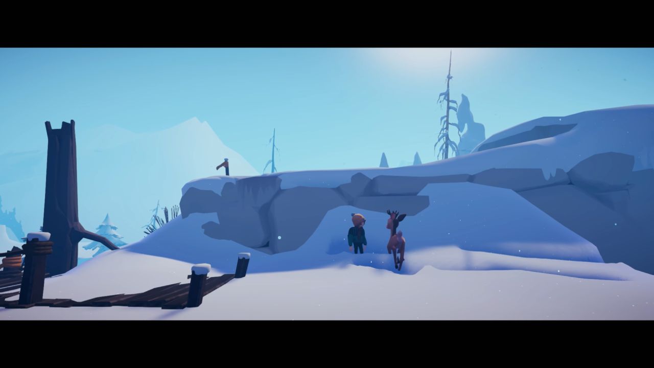 Deer & Boy In the Snowy Chapter