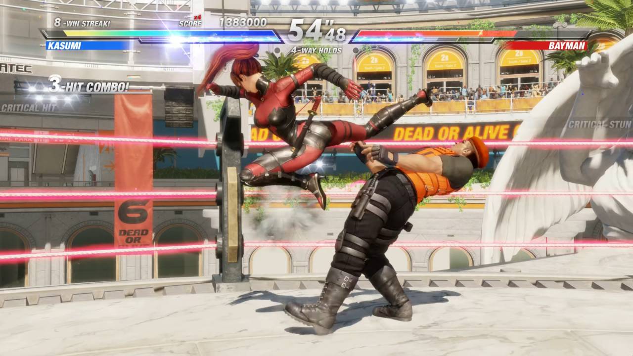 Dead or Alive 6 Last Round Kasumi vs Bayman