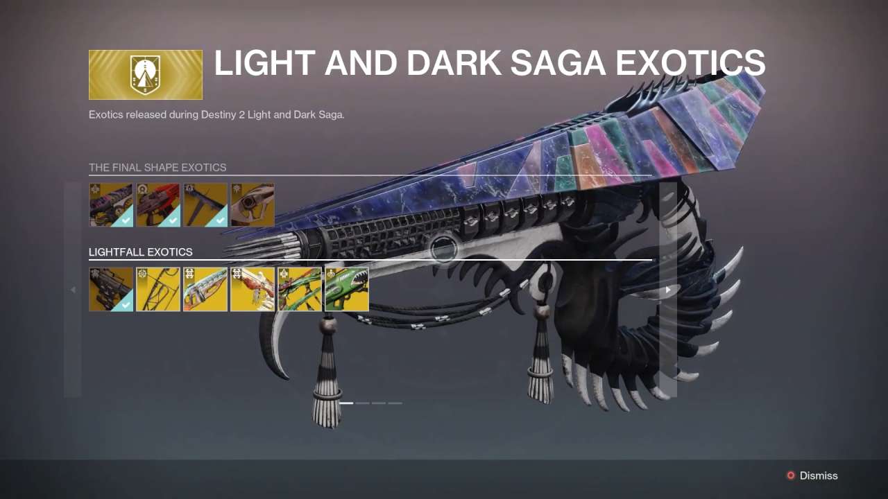 Destiny 2: Monument of Triumph Guide Light and Dark Saga Exotics