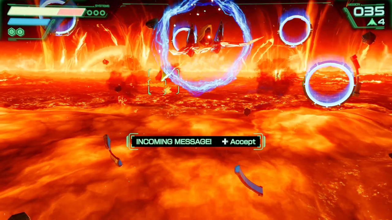 Star Fox Guide Accepting Message Solar