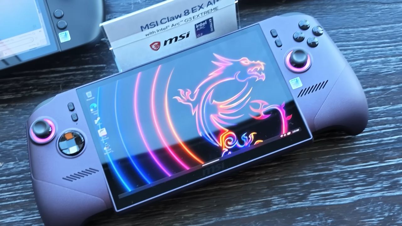 MSI Claw 8 EX AI+