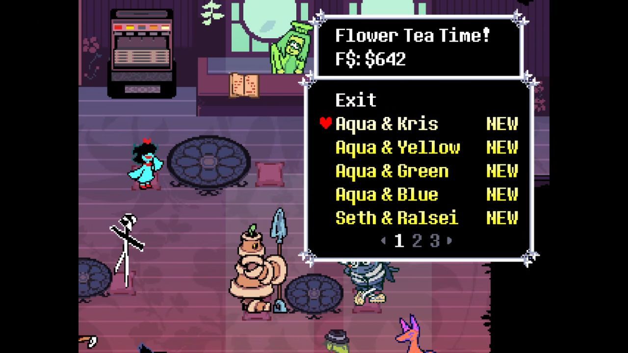 Deltarune Guide All Cafe Break Interactions