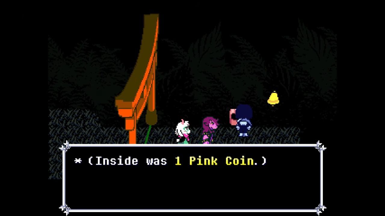 Deltarune Guide How to Find 10 Pink Coins