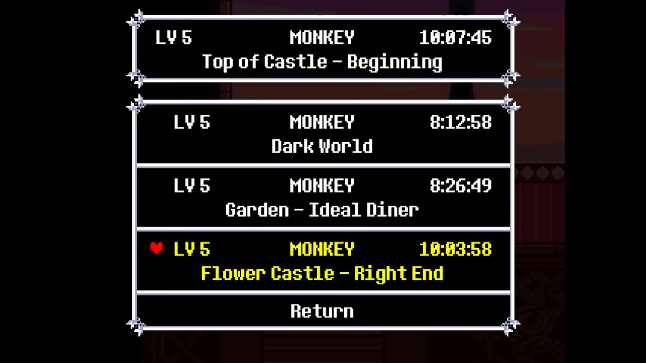 Deltarune Guide Move Upward