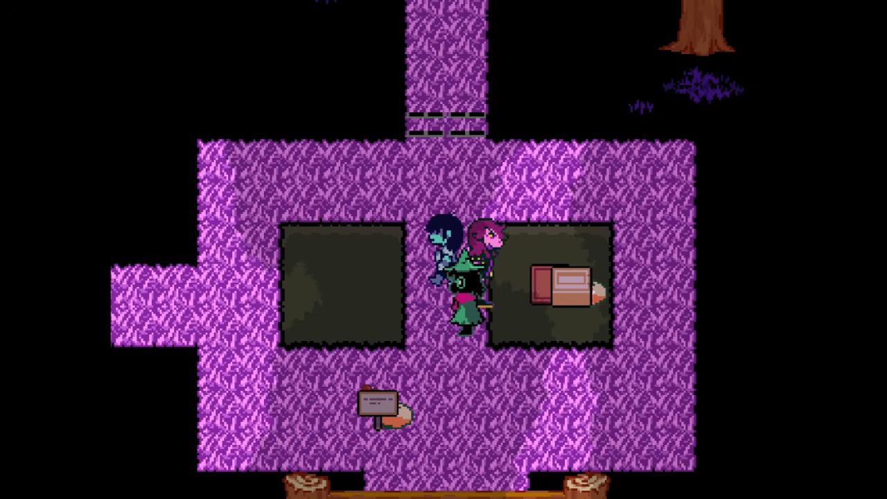 Deltarune Guide Red Mushroom Step
