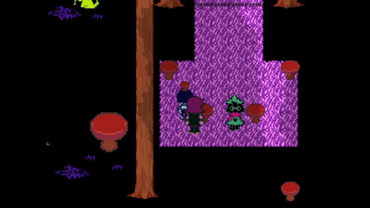 Deltarune Guide How to Solve the Red Mushroom and Squirrel Puzzle Chapter 5