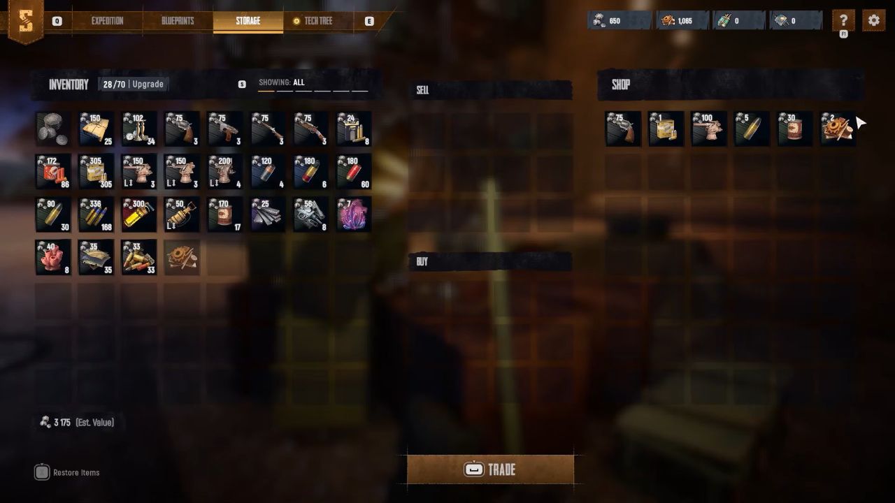 SAND: Raiders of Sophie Guide Selling Items
