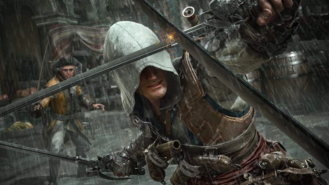 Assassin’s Creed Black Flag Resynced Edward Fighting