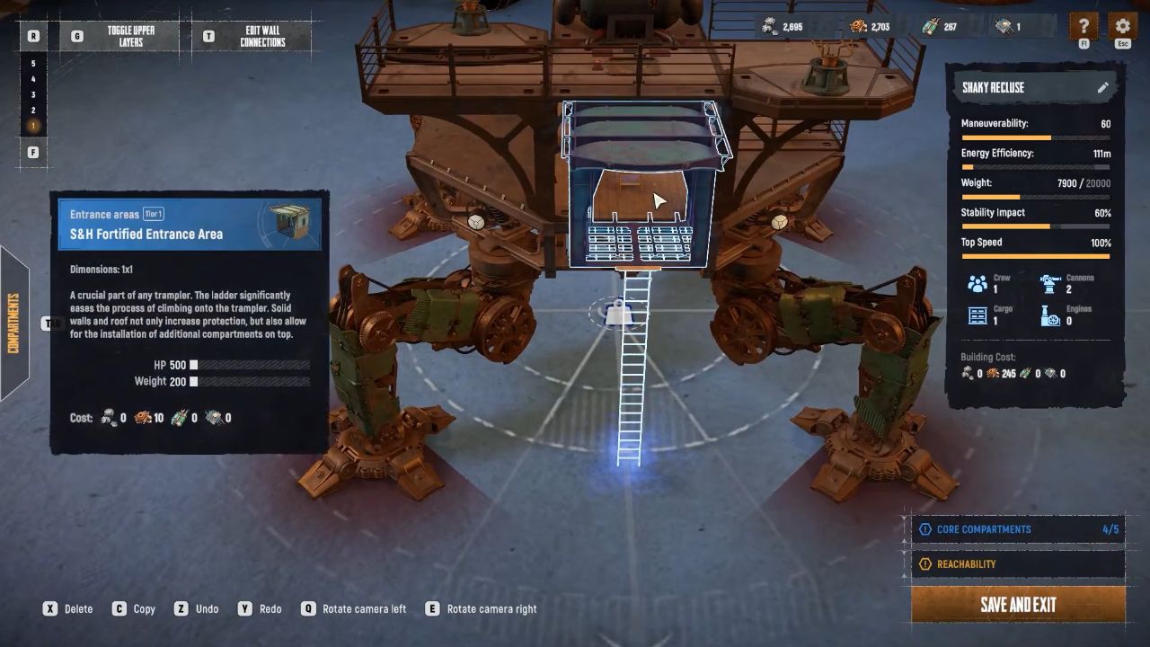 SAND: Raiders of Sophie Guide Secure Entrance in Trampler Blueprint