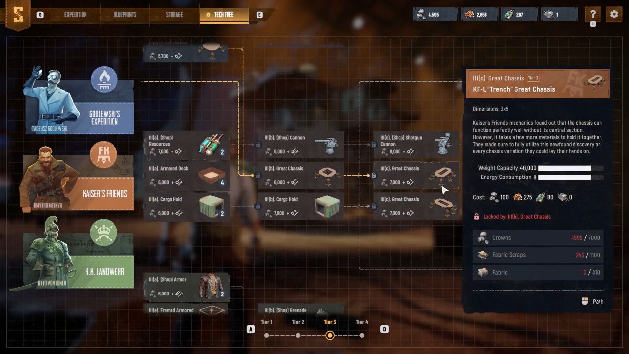 SAND: Raiders of Sophie Guide New Trampler Chassis