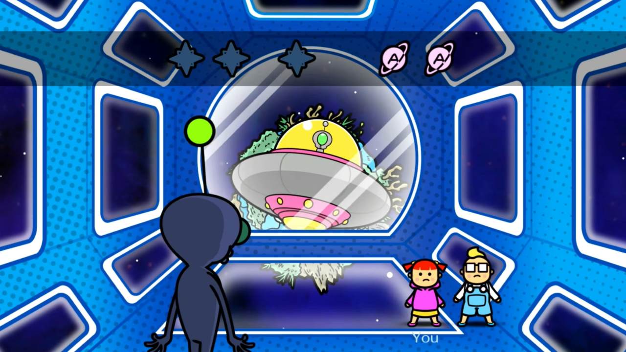 Rhythm Heaven Groove Alien Alphabet