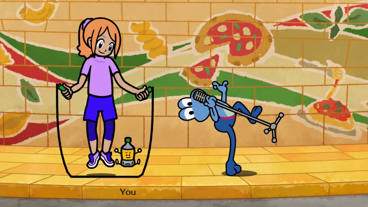 Rhythm Heaven Groove Tennis Quest rhythm battle