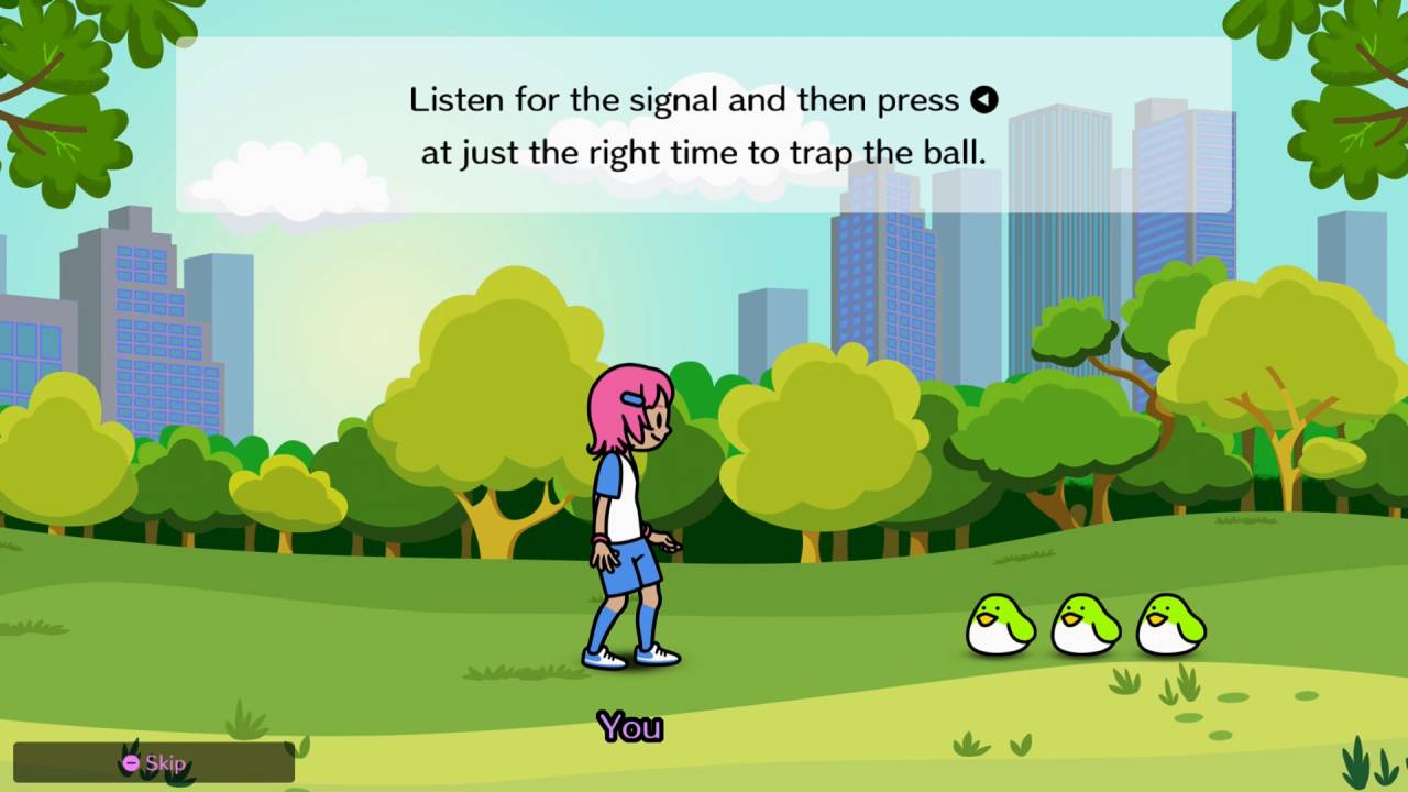 Rhythm Heaven Groove Trap the Ball