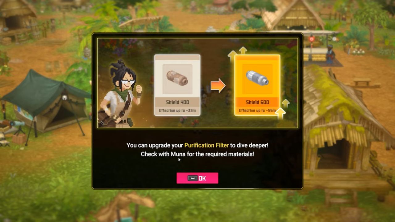 Dave the Diver Guide How to Upgrade Purification Filter