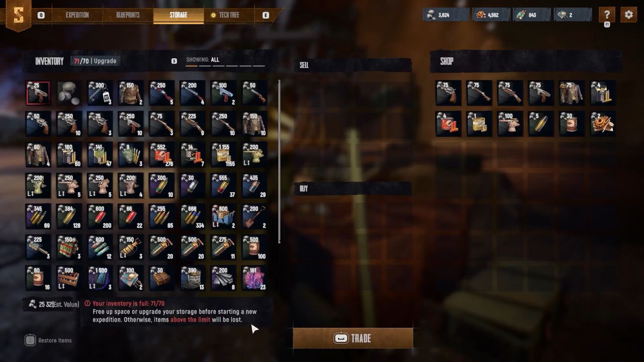 SAND: Raiders of Sophie Guide How To Get Extra Slot in Storage