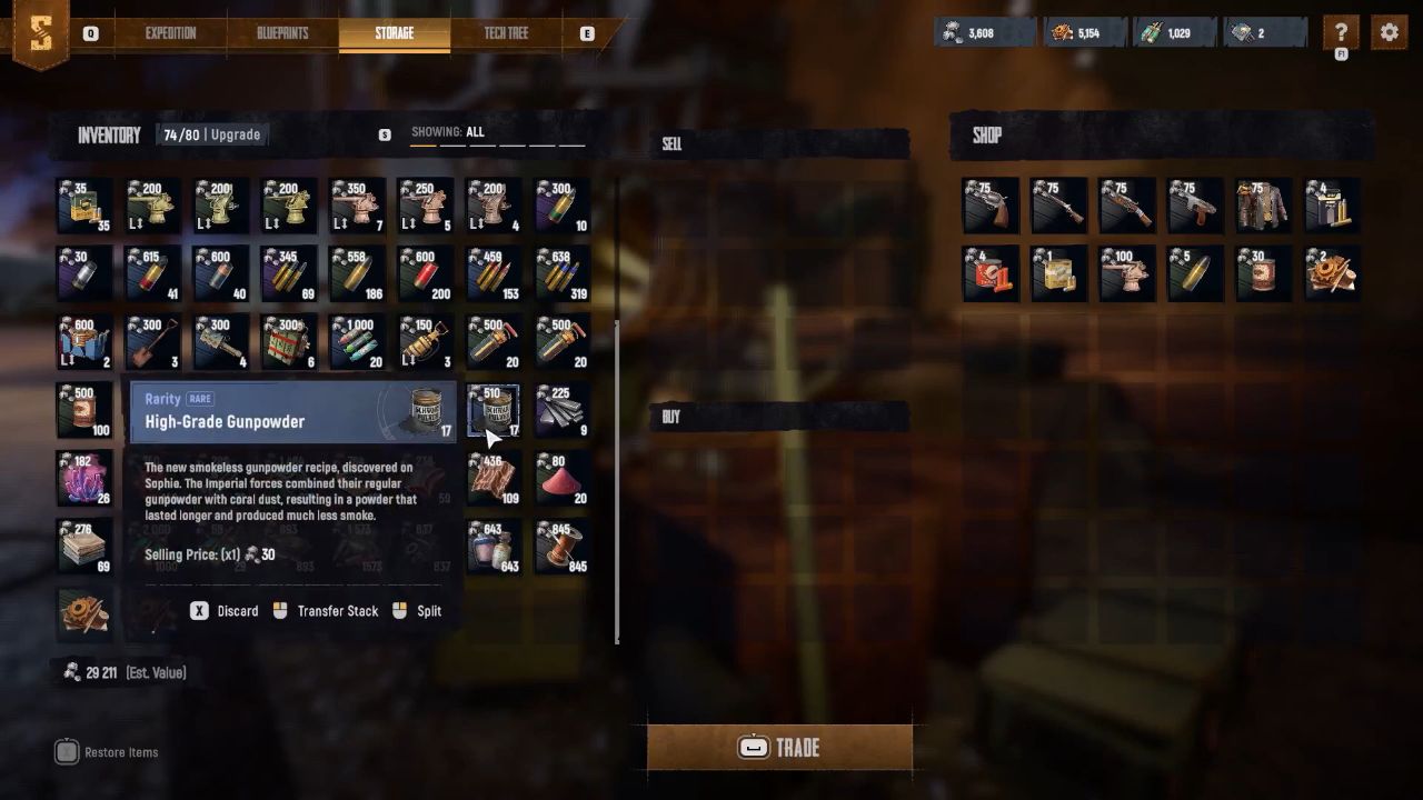 SAND: Raiders of Sophie Guide How to Get High-Grade Gunpowder