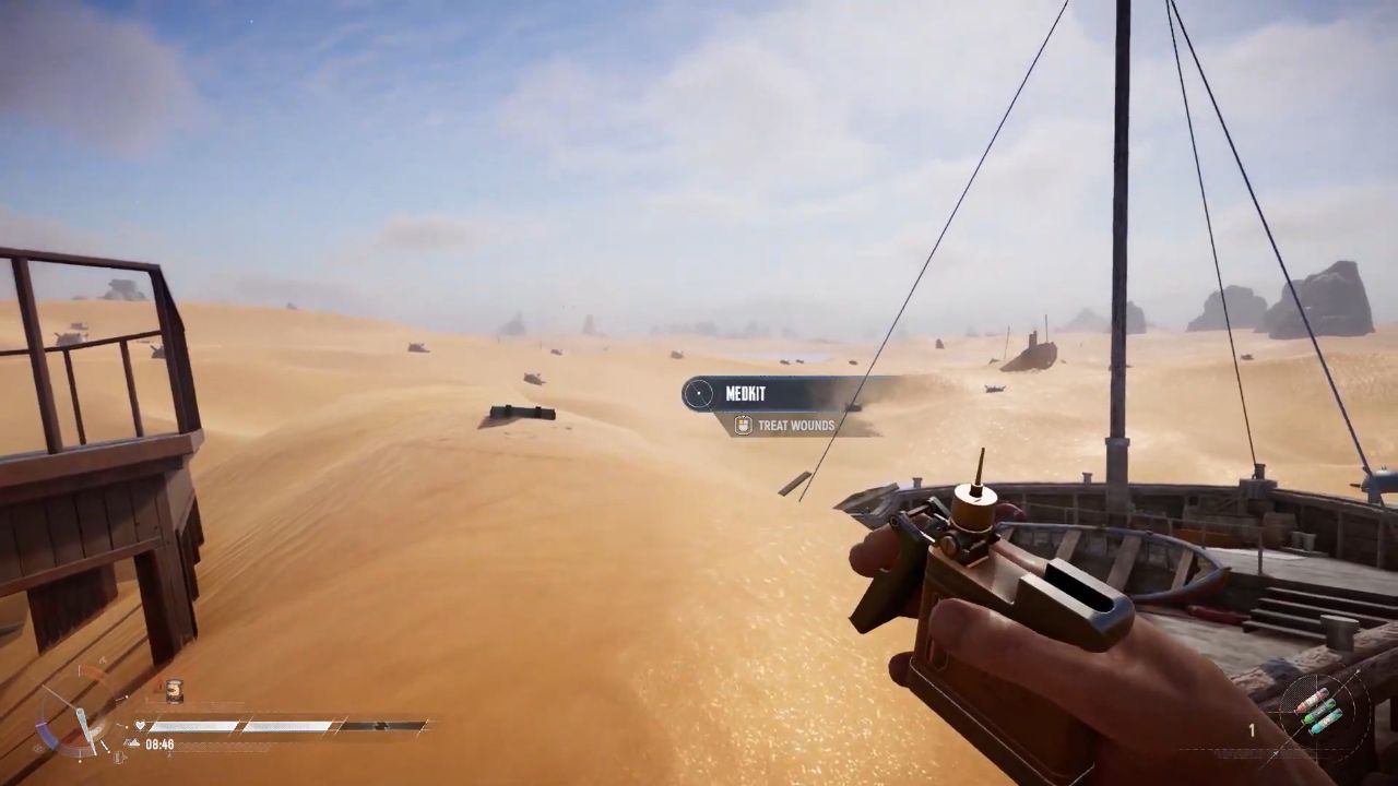 SAND: Raiders of Sophie Guide Using Medkits