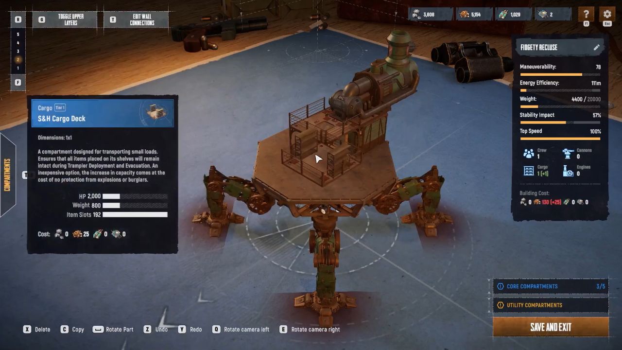 SAND: Raiders of Sophie Guide Cargo Decks Blueprint