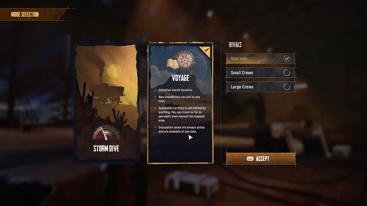 SAND: Raiders of Sophie Guide Selecting Mode to Complete Contracts