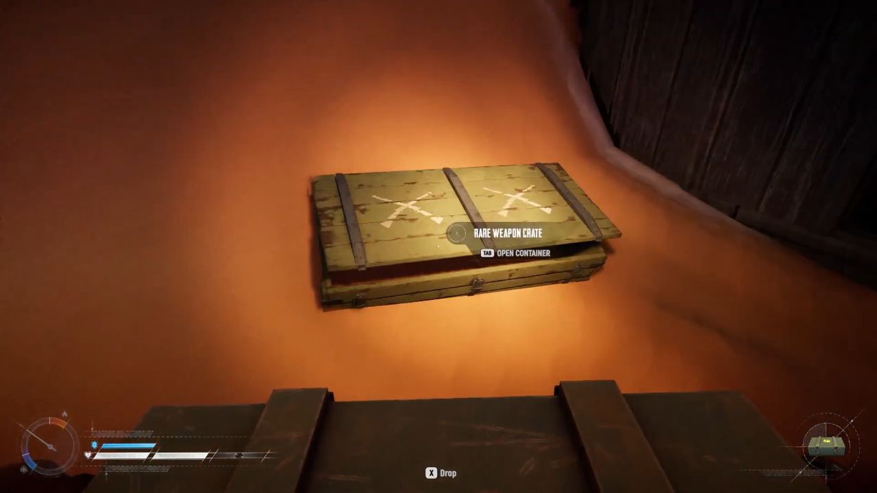 SAND: Raiders of Sophie Guide Looting Rare Weapon Crate