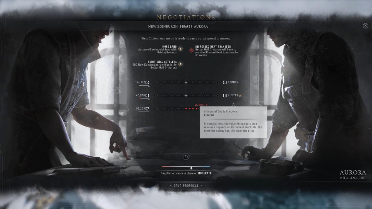Frostpunk 2: Breach of Trust New Negotiation Feature