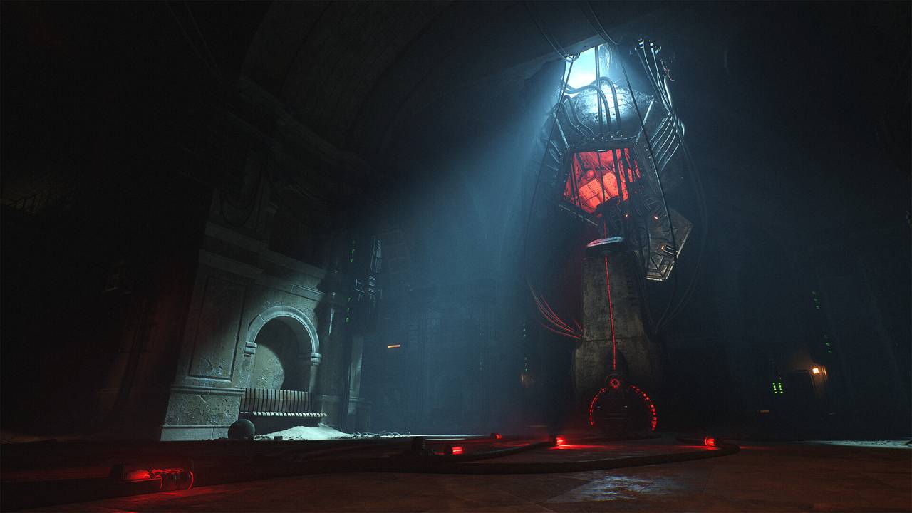 Cronos: The New Dawn Lazarus DLC hall