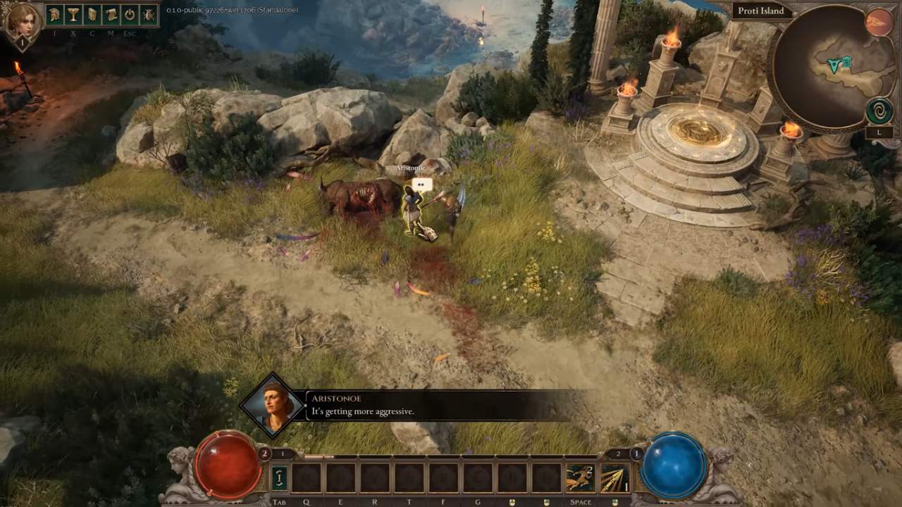 Optimization of Attributes for Forest Combat