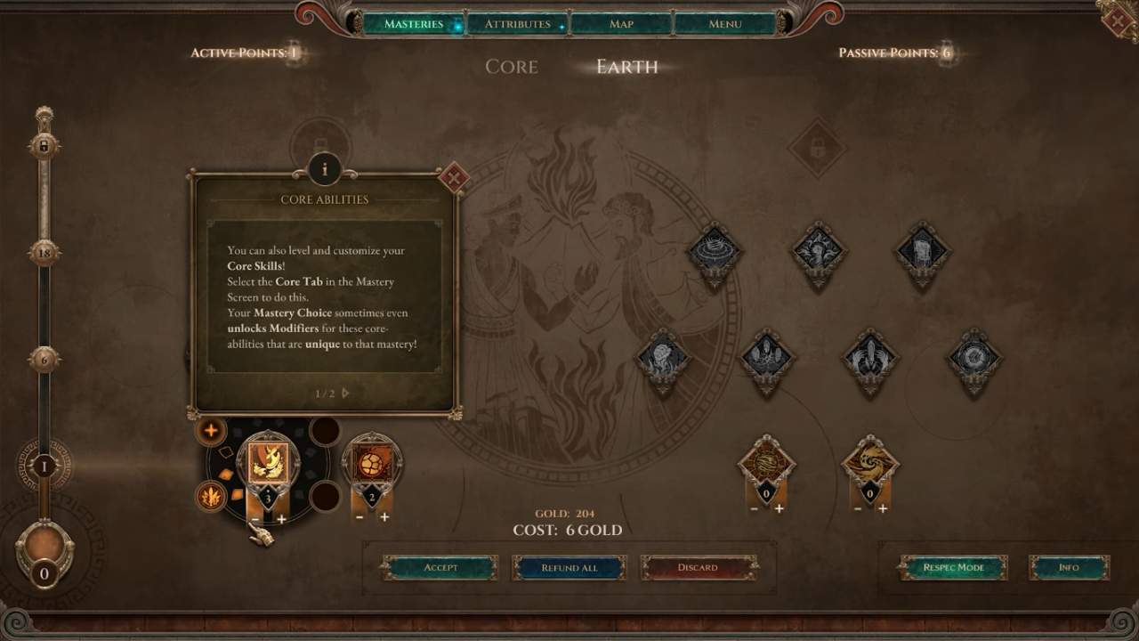 Using Charms and Balancing the Attributes and Buffs