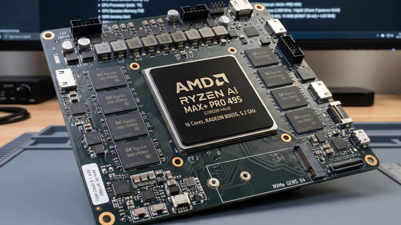 AMD Ryzen AI Max+ Pro 495