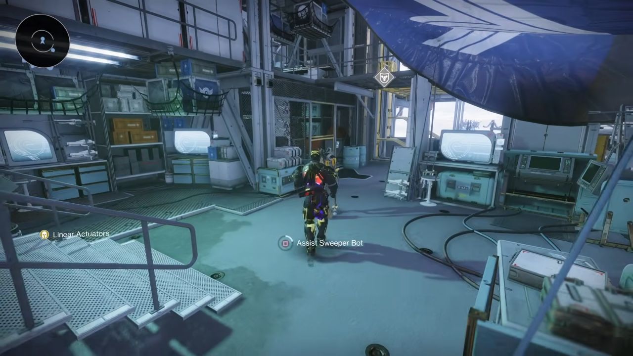 Destiny 2: Monument of Triumph Guide Hangar and Tree Sweeper Bots