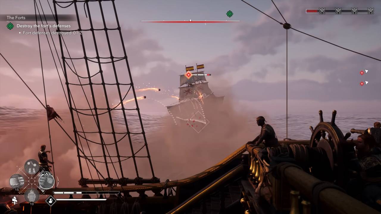 Assassin's Creed Black Flag Resynced Ship Chase Battles