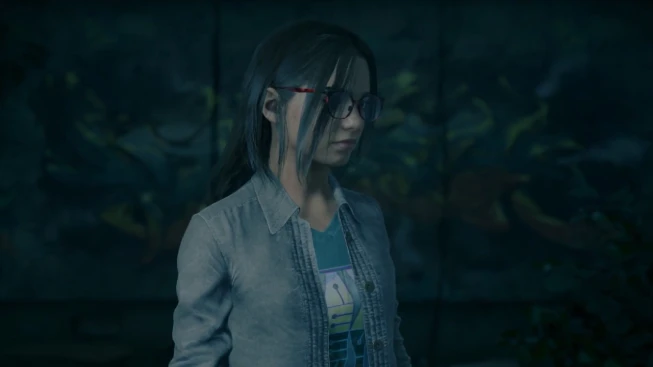 Silent Hill Female Protagonist with Glasses staring