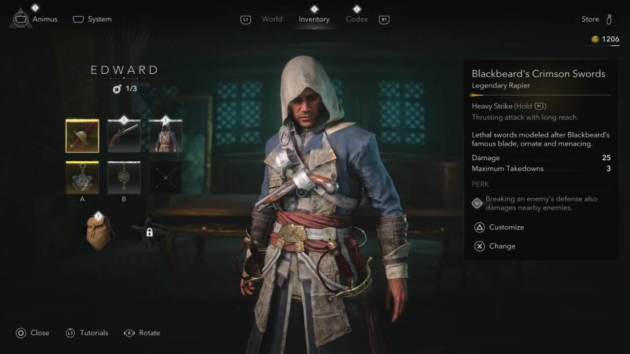 Assassin's Creed Black Flag Resynced Guide Legendary Rapier