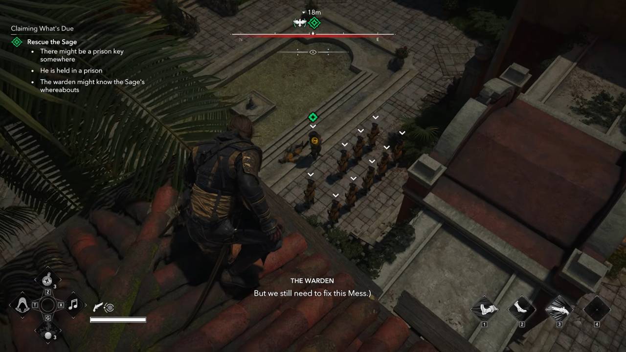 Assassin's Creed Black Flag Resynced Guide Tracking the Prison Key