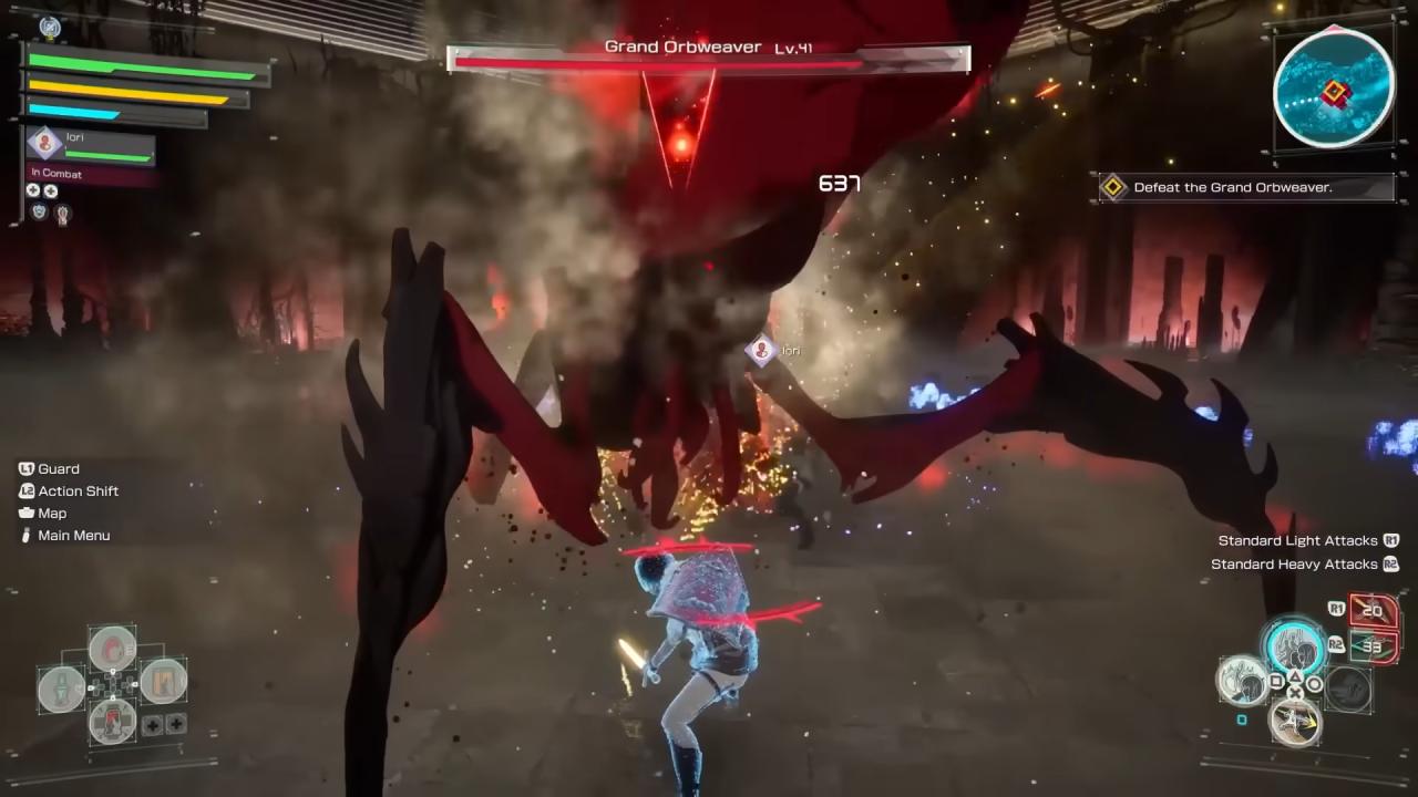 Echoes of Aincrad Grand Orbweaver Boss Fight