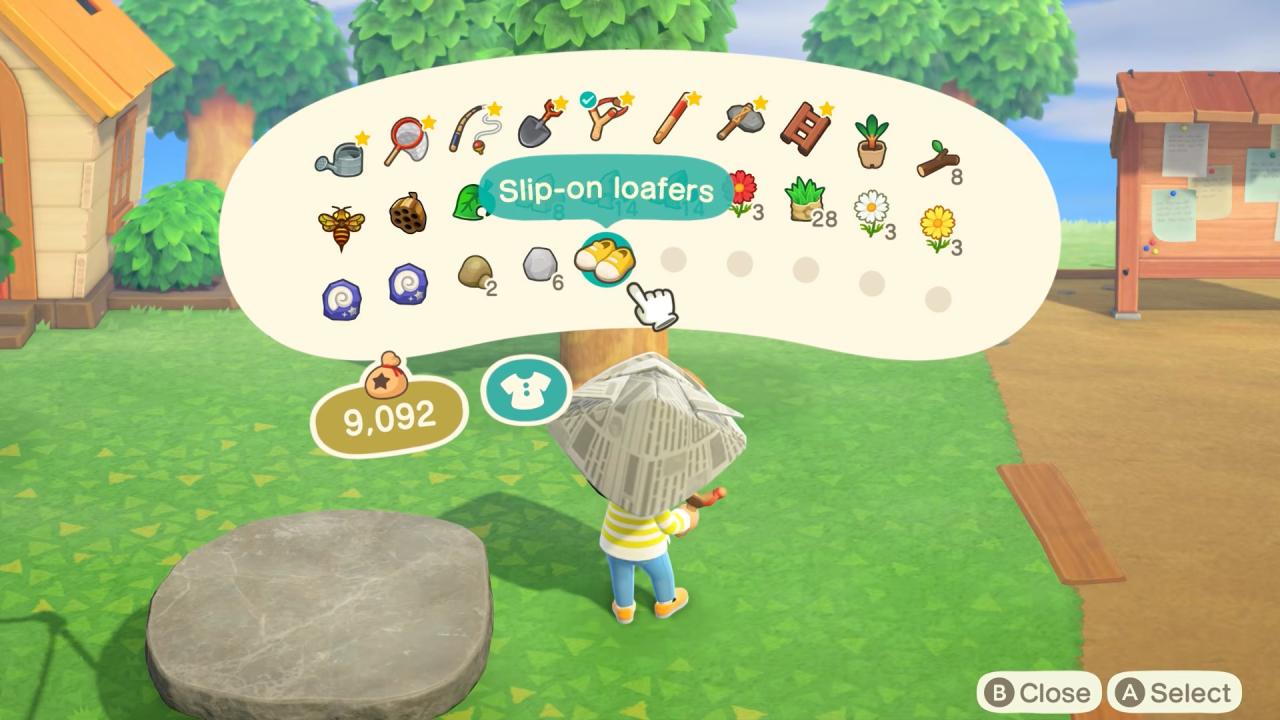 Animal Crossing: New Horizons Shopping Cart