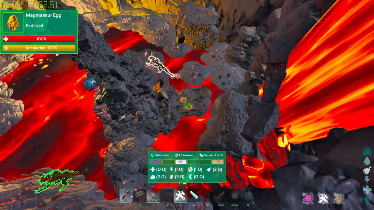 Ark Survival Ascended Guide Where to Find Magmasaur Eggs