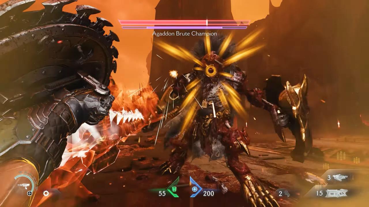 DOOM: The Dark Ages - Revelations Agaddon Brutle Champion Boss Fight