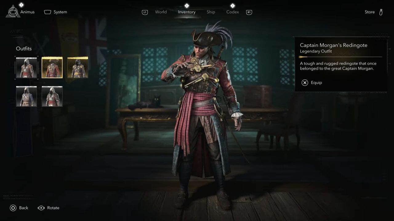 Assassin's Creed Black Flag Resynced Guide Captain Morgan's Outfit