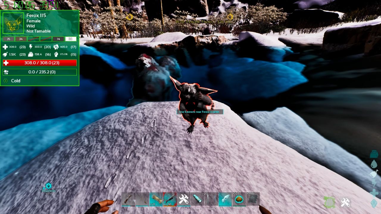 Ark Survival Ascended Guide Feed the Ferox Element