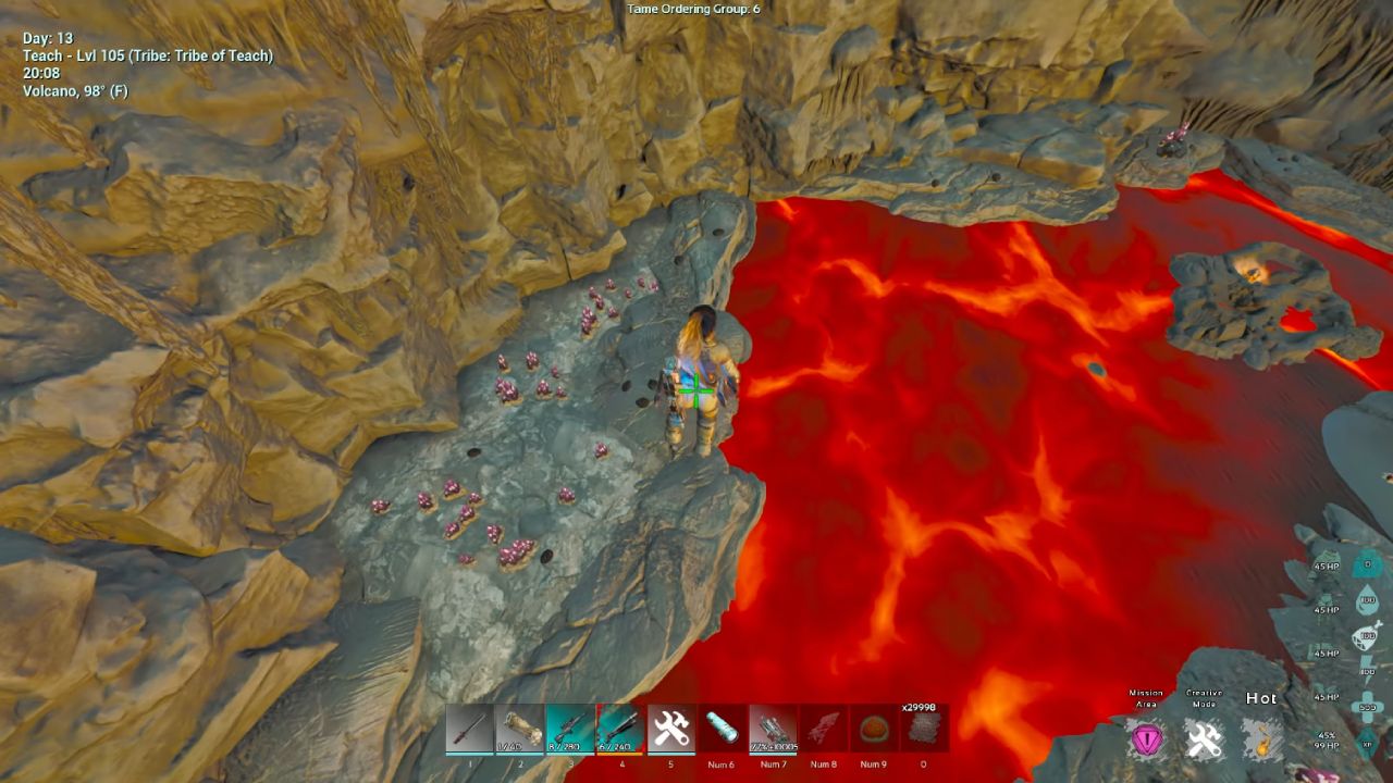 Ark Survival Ascended Guide Farm the Lava Chambers