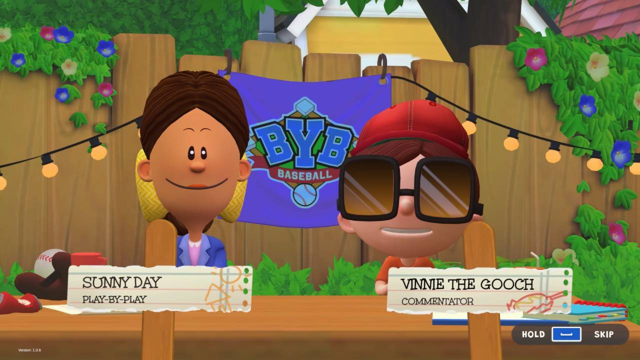 Backyard Baseball Field Commentators