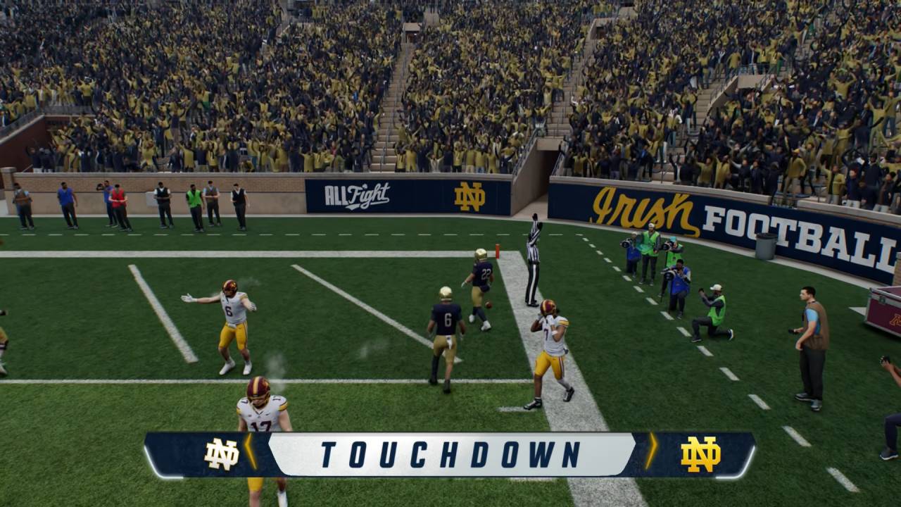 EA SPORTS College Football 27 Touchdown Gameplay